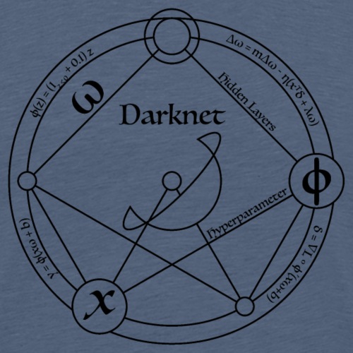 darknet black - Men's Premium T-Shirt