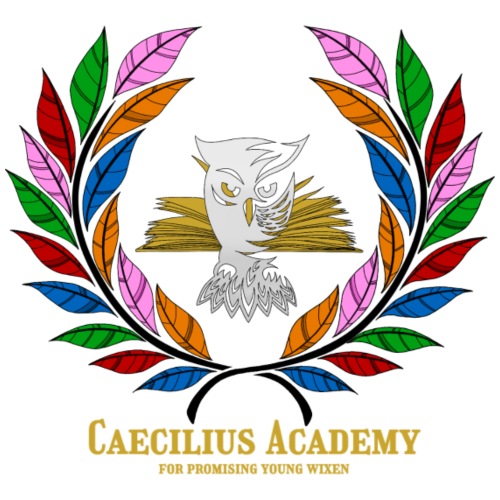 Caecilius Academy for Promising Young Wixen Crest