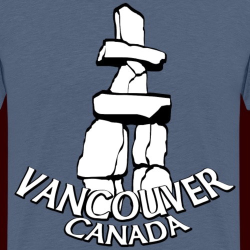 Vancouver Souvenir Shirts Vancouver Inukshuk Gifts - Men's Premium T-Shirt