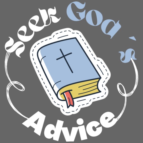 Seek God s Advice. - Men's Premium T-Shirt