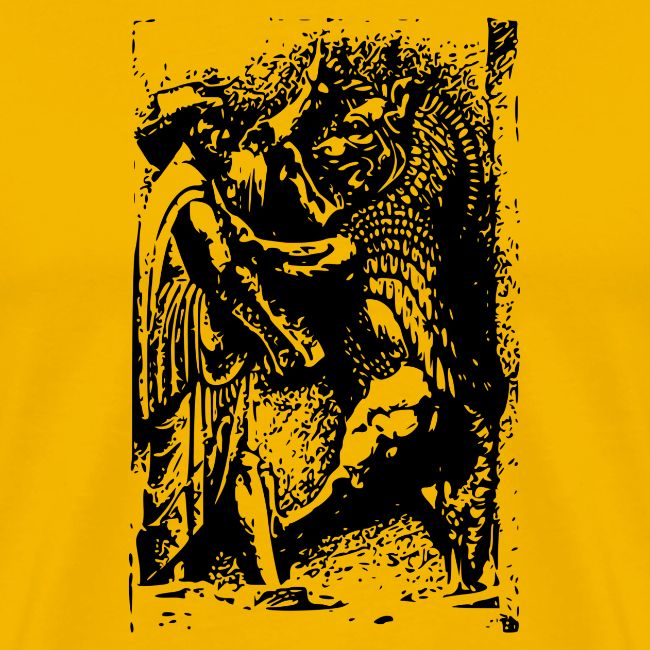 Lion and Warrior