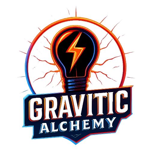 Gravitic Alchemy Logo - Men's Premium T-Shirt