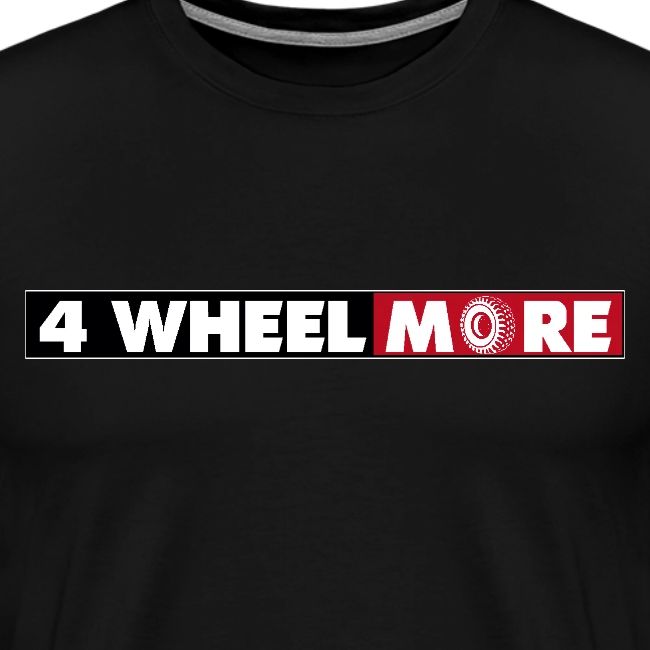 4 Wheel More Rectangle Logo