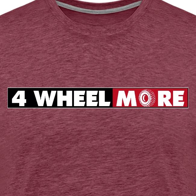 4 Wheel More Rectangle Logo