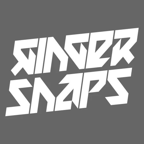 Ginger Snap5 logo (two lines white)