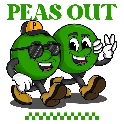 PEAS OUT! - Men's Premium T-Shirt
