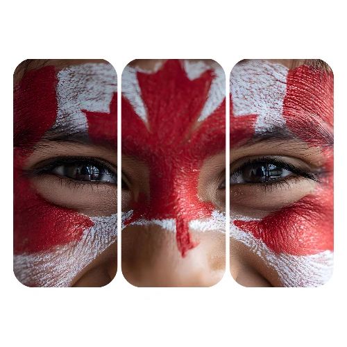Proudly Canadian - Men's Premium T-Shirt