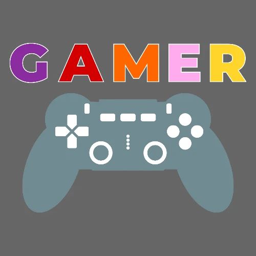 Colorful Gamer Controller Graphic - Men's Premium T-Shirt