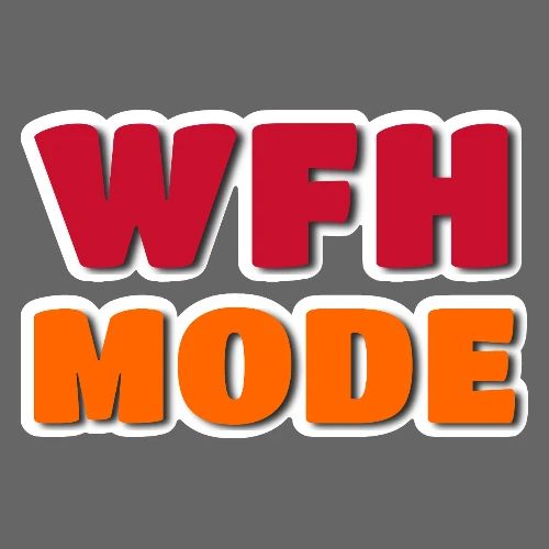 WFH Mode Remote Work Lifestyle Design - Men's Premium T-Shirt