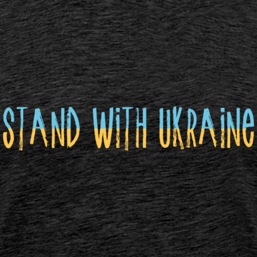 Stand With Ukraine - Men's Premium T-Shirt