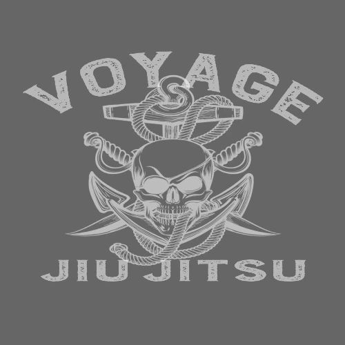 Anchor Rope and Skull in White - Men's Premium T-Shirt