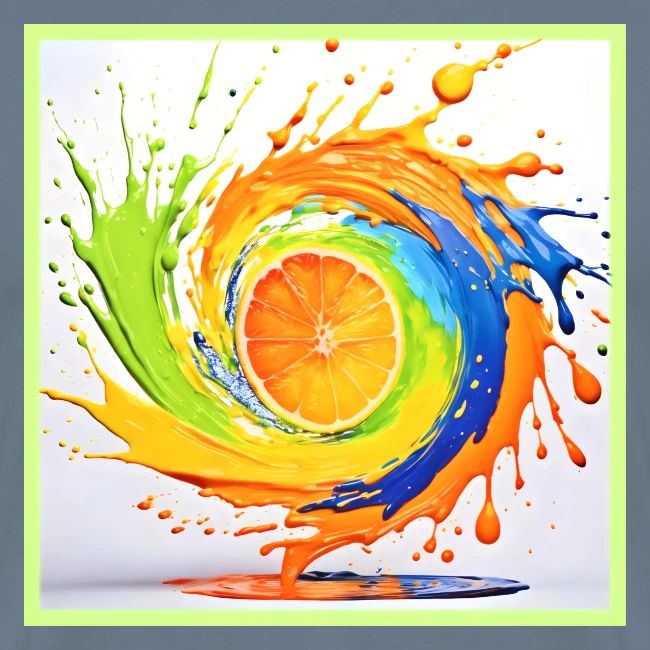 Citrus Splash of Color Design