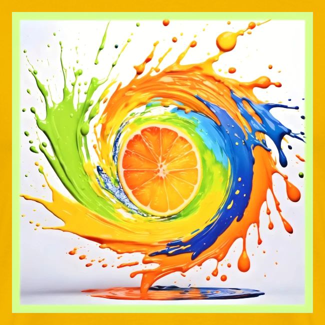 Citrus Splash of Color Design