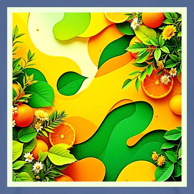 Fresh Citrus Summer Vibes Art