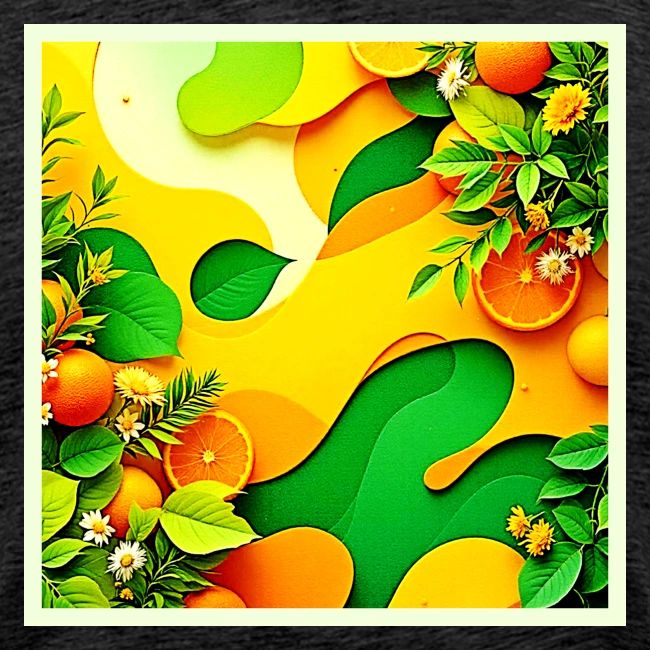 Fresh Citrus Summer Vibes Art