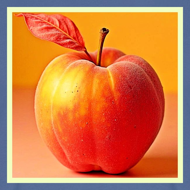 Golden Peach Perfection Design