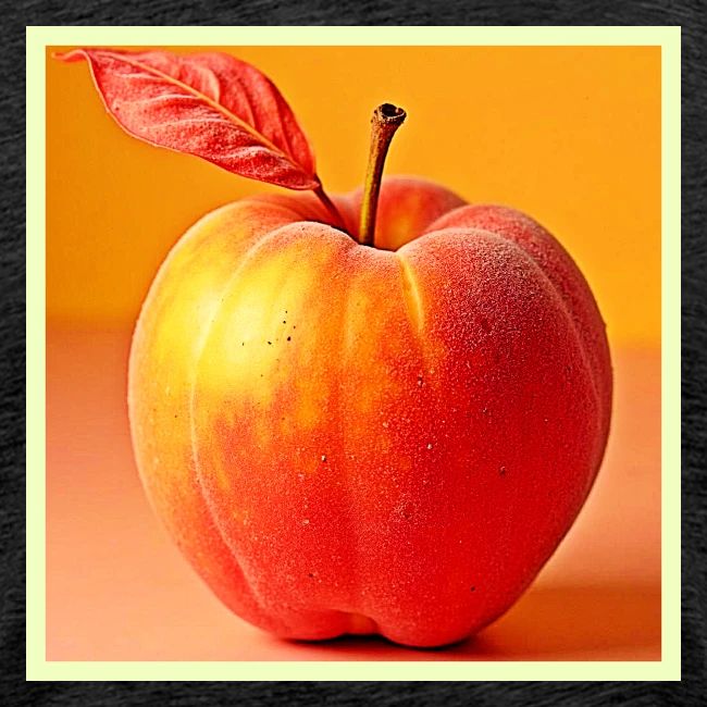 Golden Peach Perfection Design