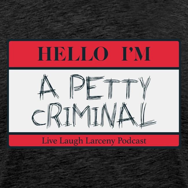 Petty Criminal Name Tag