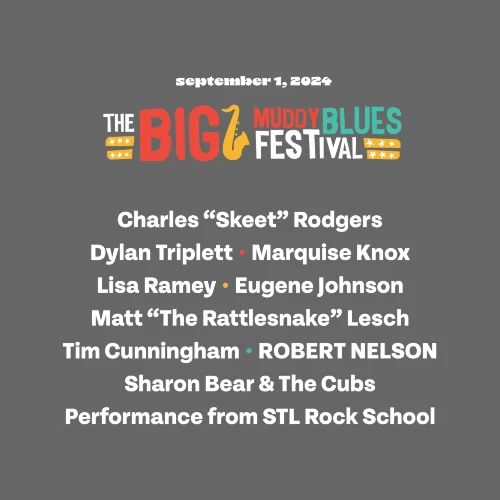 Big Muddy Blues Festival 2024 Lineup - Men's Premium T-Shirt