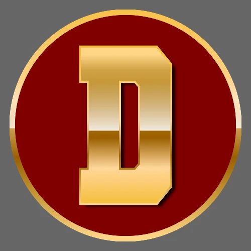 Letter D – Capital Varsity Alphabet Monogram - Men's Premium T-Shirt
