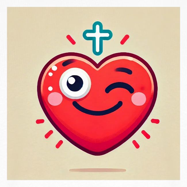 DALLE 2025 09 13 15 56 10 A winking heart sh
