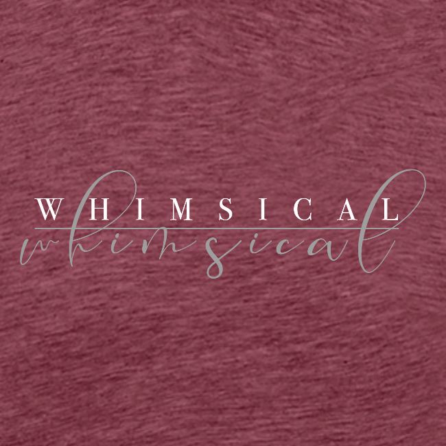 Whimsical Logo 2021 White and Gray