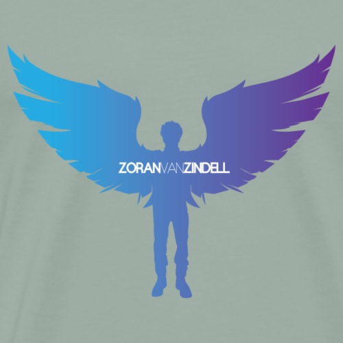 ZoranVanZindell Blue Mens Original Logo - Men's Premium T-Shirt