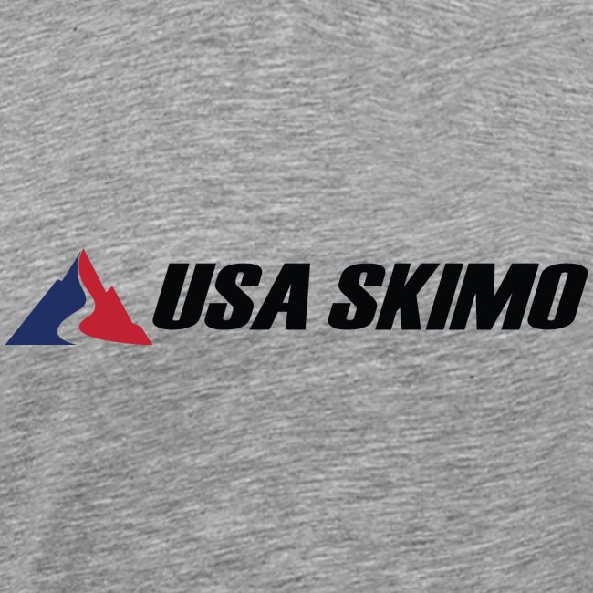 USA Skimo Logo - Landscape - Color
