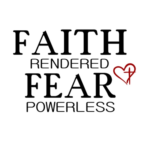 Faith Rendered - Black - Men's Premium T-Shirt