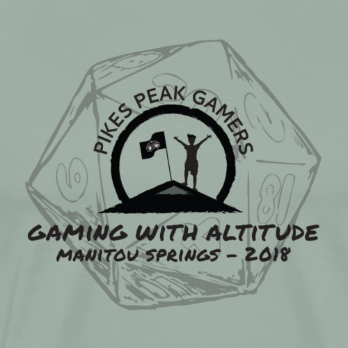 Pikes Peak Gamers Convention 2018 - Clothing - Men's Premium T-Shirt