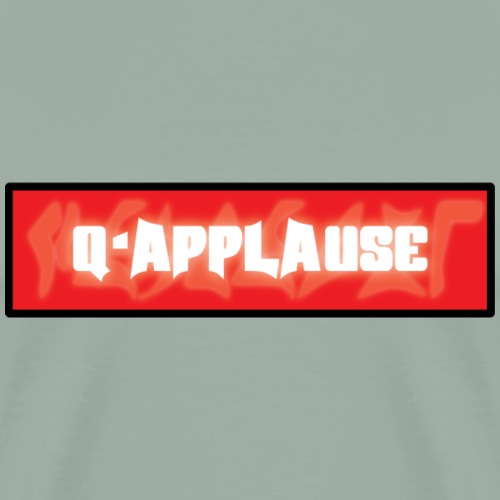 Q'Applause Sign (Red) - Men's Premium T-Shirt