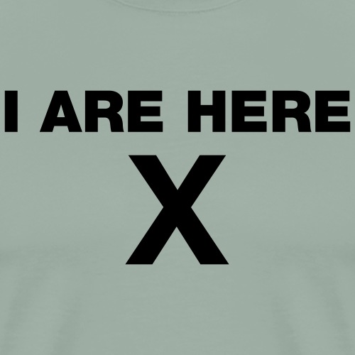 i are here - Men's Premium T-Shirt
