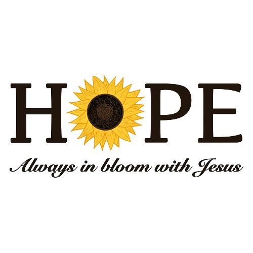 Hope Always in Bloom with Jesus Shirt – Christian - Men's Premium T-Shirt