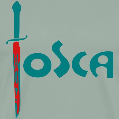 Tosca: «Questo è il bacio di Tosca!» (condensed) - Men's Premium T-Shirt