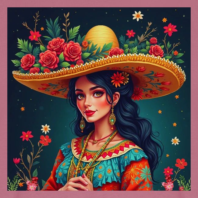 Mexican Design, Regional Mexican Charro Woman