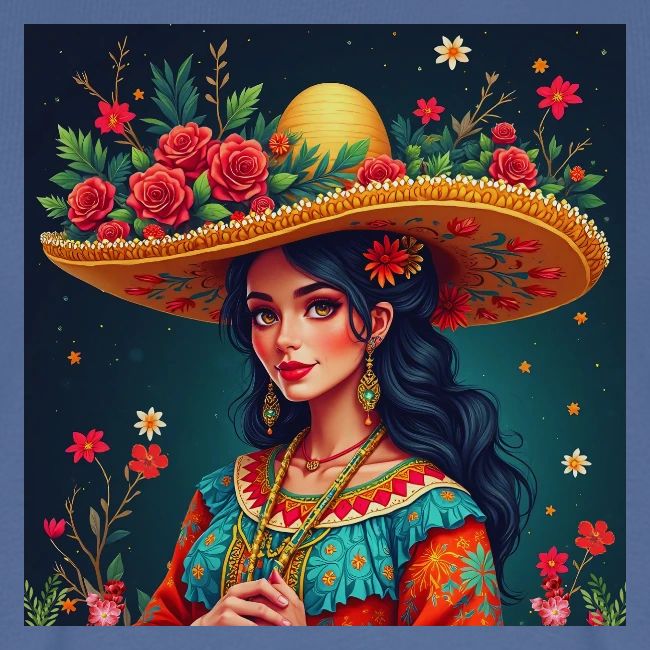 Mexican Design, Regional Mexican Charro Woman