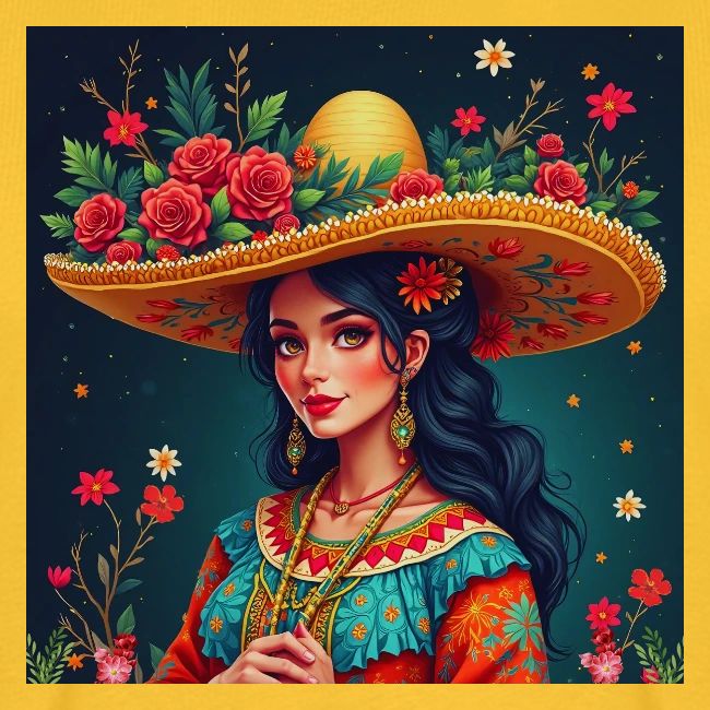 Mexican Design, Regional Mexican Charro Woman