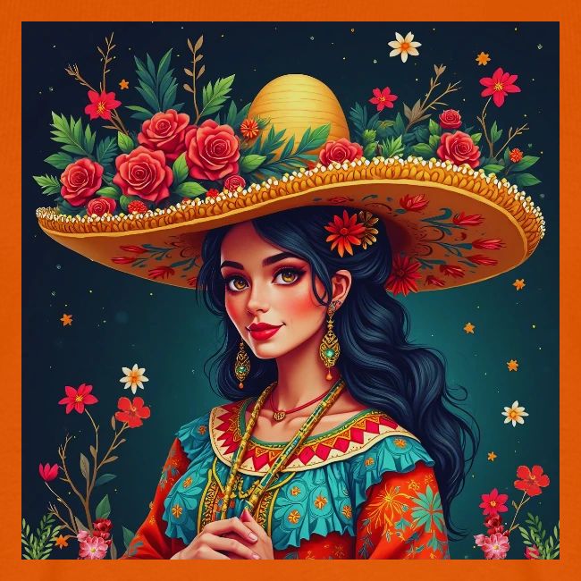 Mexican Design, Regional Mexican Charro Woman