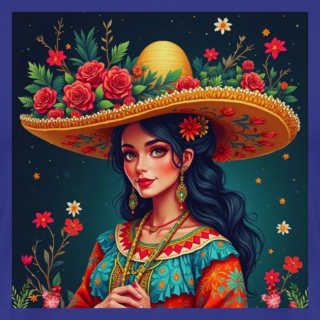 Mexican Design, Regional Mexican Charro Woman