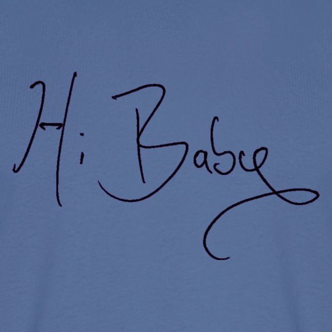 Hi Baby Handwriting