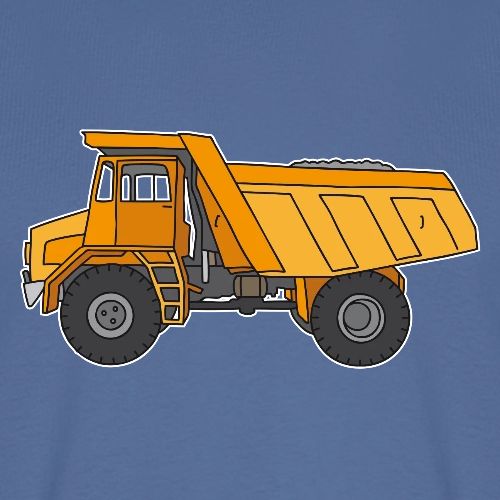 Dump truck or semitrailer - Men's Premium T-Shirt