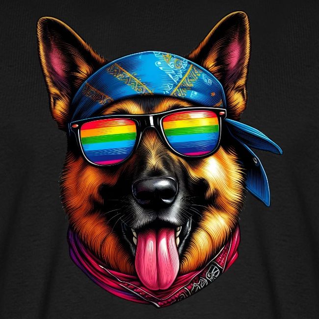 German Shepherd Pride Parade