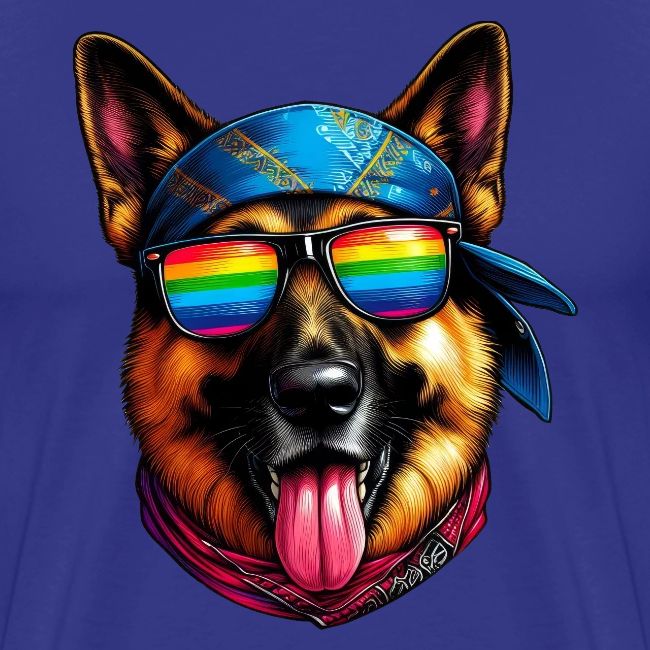 German Shepherd Pride Parade