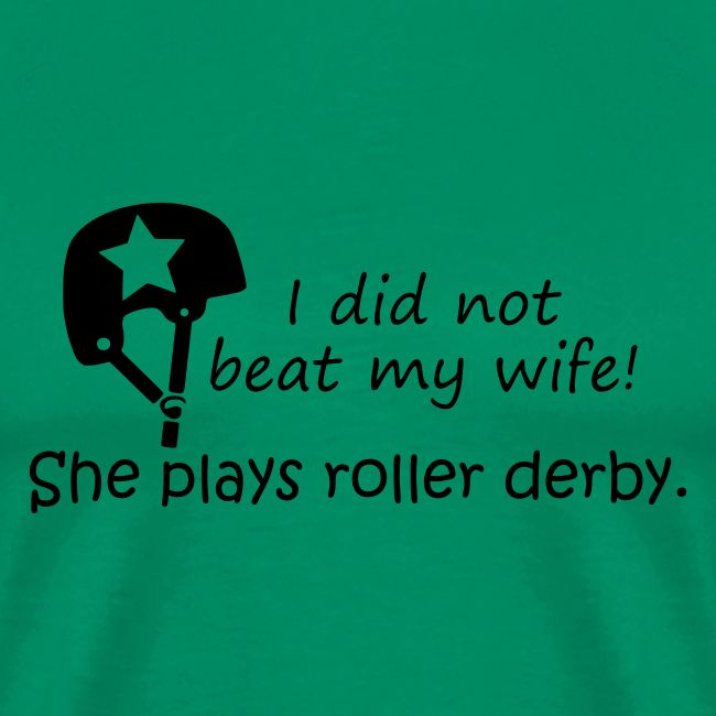 I did not beat my wife