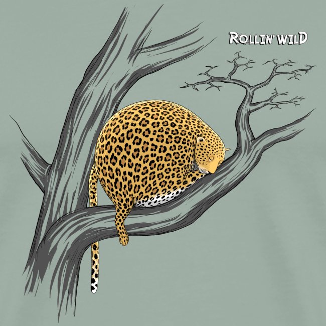 Rollin' Wild - Leopard on tree