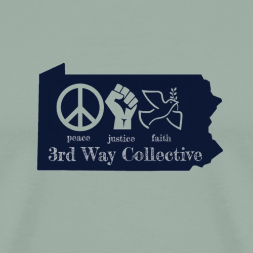Pennsylvania State 3WC logo - Men's Premium T-Shirt