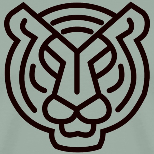 Tiger head logo - Men's Premium T-Shirt