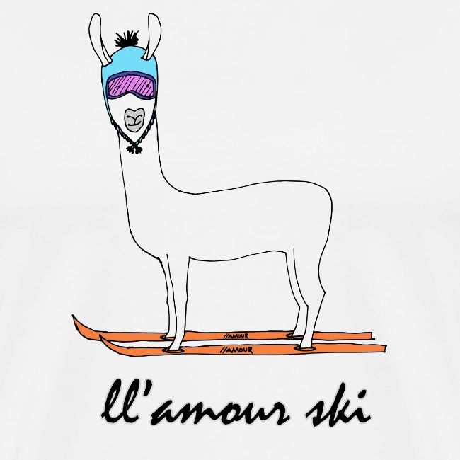 Skiin' llama