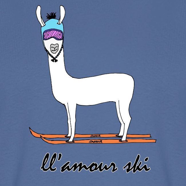 Skiin' llama