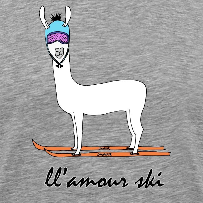 Skiin' llama